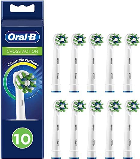 Końcówka do szczoteczek ORAL-B CrossAction Clean Maximiser EB50-10 białe, 10 szt. Oral-B