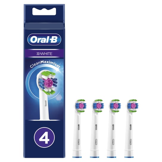 Końcówka do szczoteczek ORAL-B CrossAction  EB4 3DW, 4szt. CleanMaximiser Oral-B