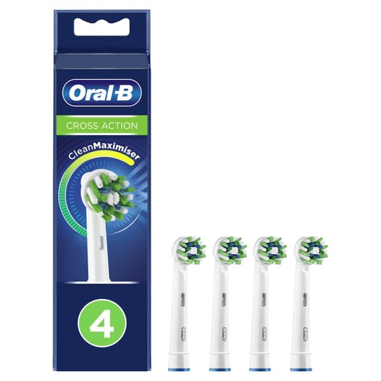 Końcówka do szczoteczek ORAL-B CrossAction  EB50-4 N, 4szt. CleanMaximiser Oral-B