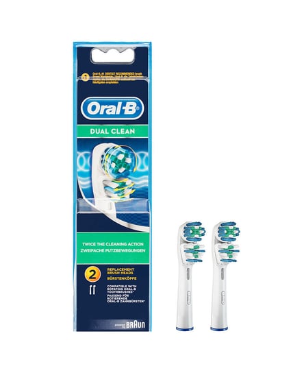 Końcówka do szczoteczek ORAL-B Dual Clean EB417-2, 2 szt. Oral-B