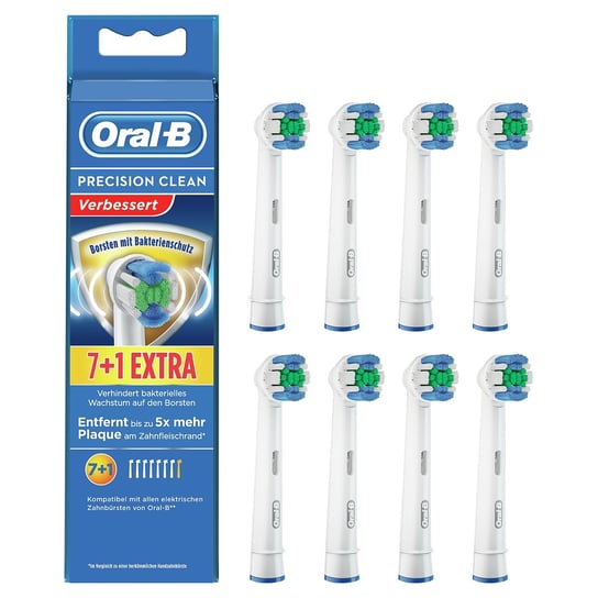 Końcówka do szczoteczek ORAL-B Precision Clean EB 20-7+1, 8 szt. Oral-B