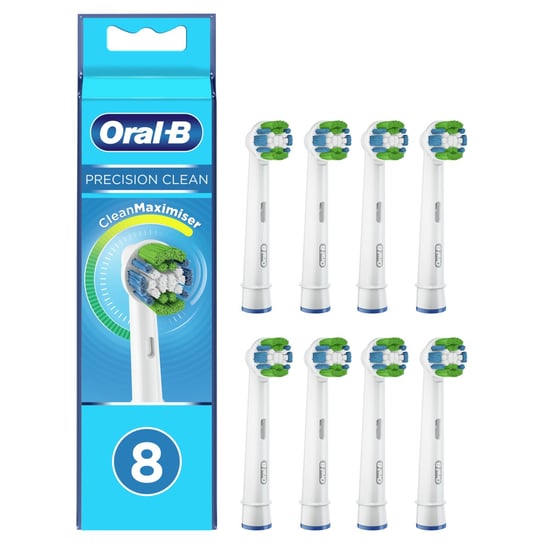 Końcówka do szczoteczek ORAL-B Precision Clean  EB20-8, 8szt. CleanMaximiser Oral-B