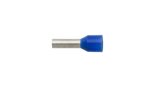 Końcówka tulejkowa izolowana TI 2,5mm2/8mm niebieska cynowana TI2,5L8 /100szt./ EM GROUP