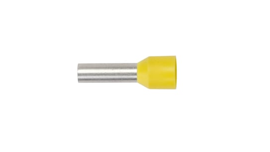 Końcówka tulejkowa izolowana TI 6mm2/12mm żółta cynowana TI6L12 /100szt./ EM GROUP