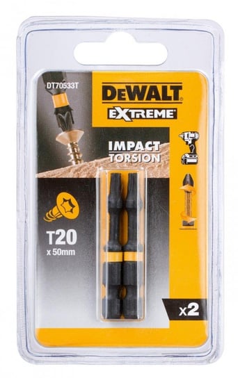 Końcówka udarowa DEWALT DT70533T, T20 DeWalt