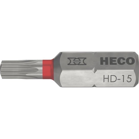 Końcówka wkrętakowa HECO SCHRAUBEN - Heco-Drive HD-15 L 25 mm wgłębienie - Blister 10 sztuk - 57094 Inna marka