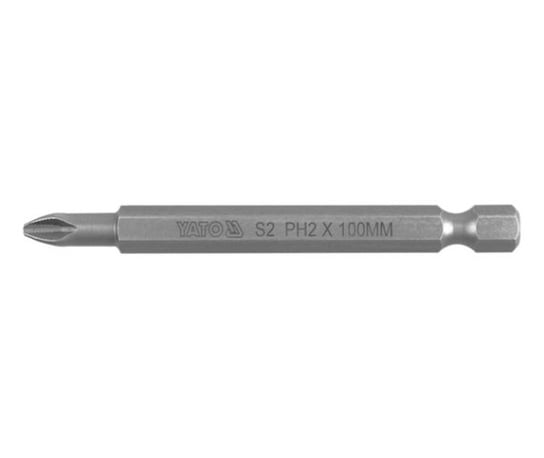 Końcówka YATO 0485, BIT 1/4", PH2x100 mm, HRC 58-62 S2 YT-0485 Yato