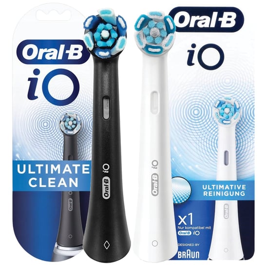 Końcówki Oral-B io Ultimate Clean Care White Black Oral-B