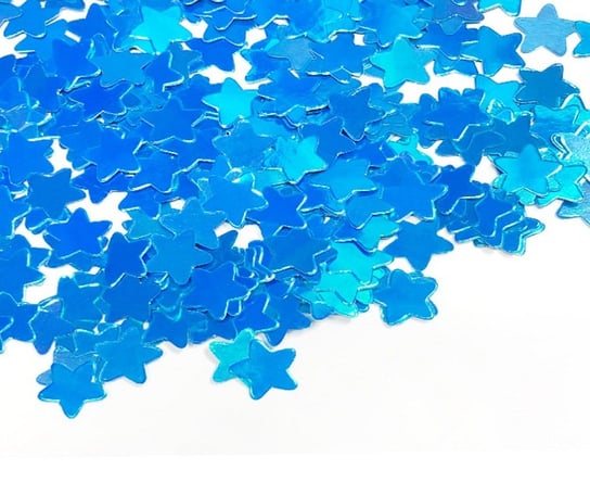 Konfetti papierowe Gwiazdki, niebieskie, 12 g GoDan