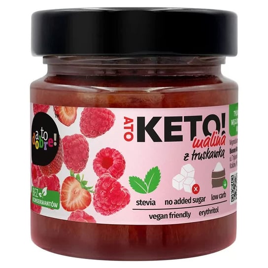 Konfitura Malina z Truskawką A To Keto! 200g Inna marka