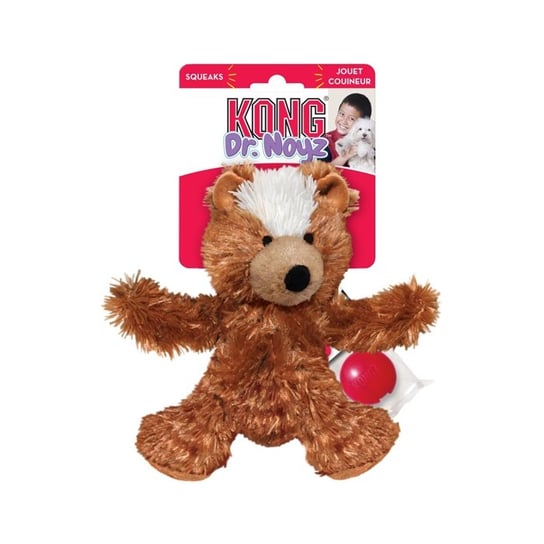Kong Teddy Bear Pluszowy miś z piszczałką M Kong