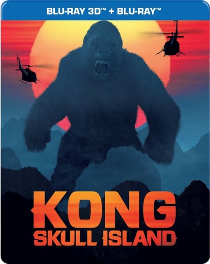 Kong: Wyspa czaszki 3D (Steelbook) Vogt-Roberts Jordan