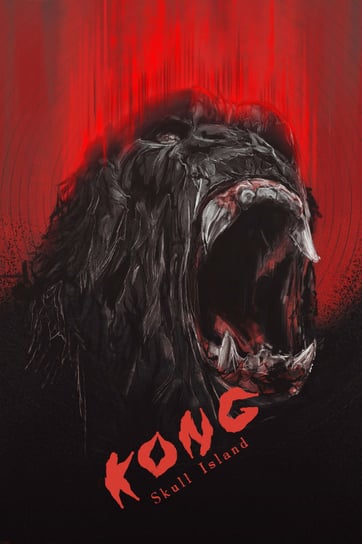 Kong Wyspa Czaszki - plakat premium 100x140 cm Inny producent