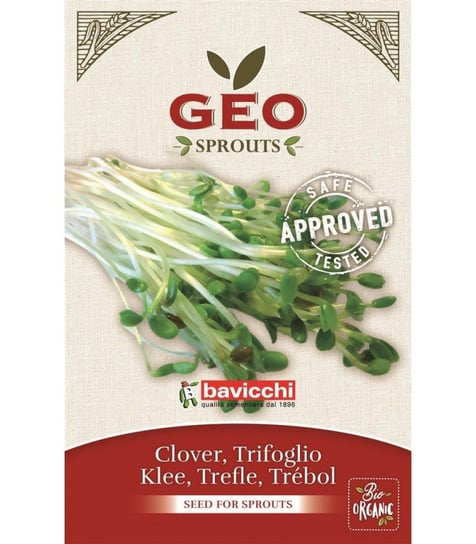 Koniczyna - nasiona na kiełki GEO, certyfikowane, 40g, Bavicchi Bavicchi