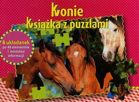 Konie. Książka z puzzlami Opracowanie zbiorowe