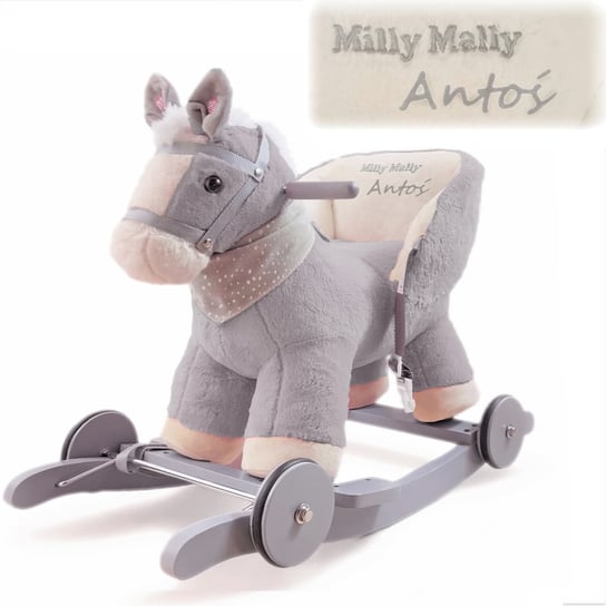 Konik na biegunach i Jeździk 2w1 - Prezent na Roczek + Imię Milly Mally