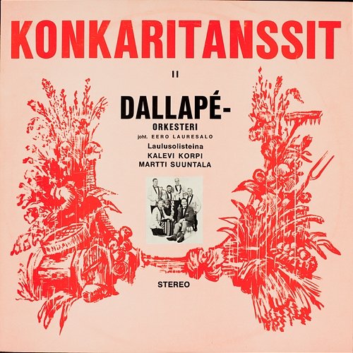 Konkaritanssit 2 Dallapé-orkesteri