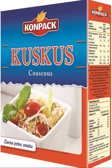 KONPACK KASZKA KUSKUS KARTONIK 250G Inna marka