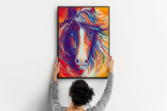 Końska grzywa - Malowanie po numerach 30x40 cm ArtOnly