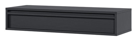 Konsola Evo z szufladą wisząca 90 cm Czarna Selsey