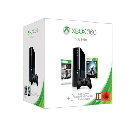 Konsola Microsoft Xbox 360 250GB + Halo 4 + Tomb Raider (Zdrapka) Microsoft