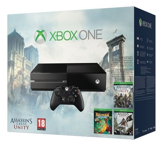 Konsola Microsoft Xbox One 500 GB + 3 gry Microsoft