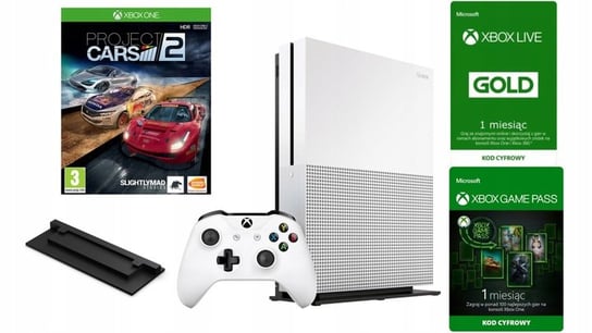 Konsola MICROSOFT Xbox One S 1 TB + Project Cars 2 + Live Gold Microsoft