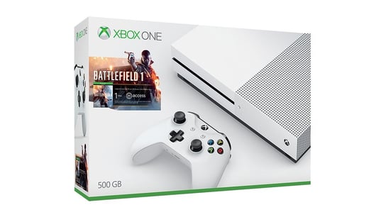 Konsola Microsoft Xbox One S 500 GB + Battlefield 1 Microsoft