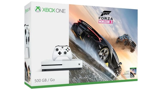 Konsola MICROSOFT Xbox One S ZQ9-00118, 500 GB + Forza Horizon 3 Microsoft