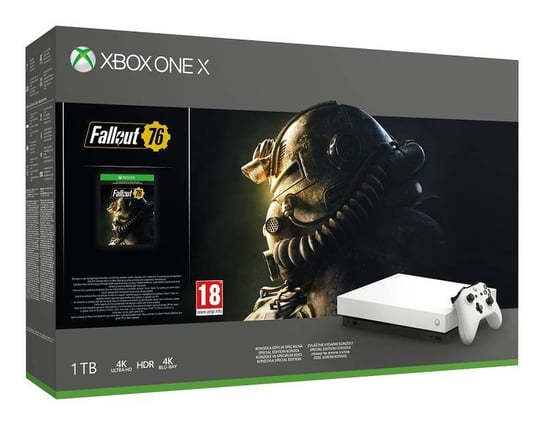 Konsola MICROSOFT Xbox One X, 1 TB + Fallout 76 Microsoft