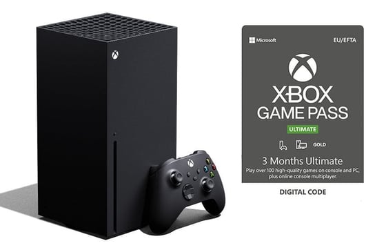 Konsola MICROSOFT Xbox Series X, 1 TB + Game Pass Microsoft