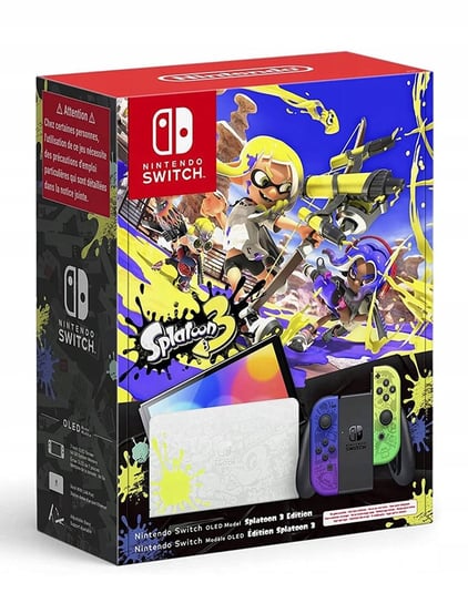 Konsola Nintendo Switch Oled Edycja Splatoon 3 Nintendo