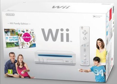 Konsola Nintendo Wii biała + Party Pak Nintendo
