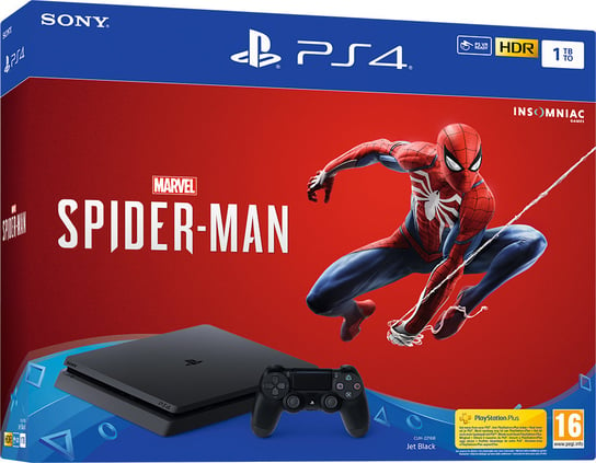 Konsola SONY PlayStation 4 Pro, 1 TB + gra Spider-Man Sony Interactive Entertainment