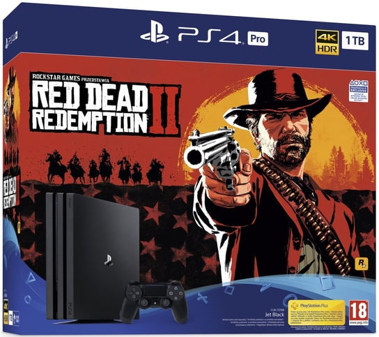 Konsola SONY Playstation 4 Pro, 1 TB + Read Dead Redemption 2 Sony Interactive Entertainment