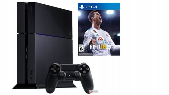 Konsola Sony PlayStation 4 PS4 1TB czarny Pad Gra Komplet Sony