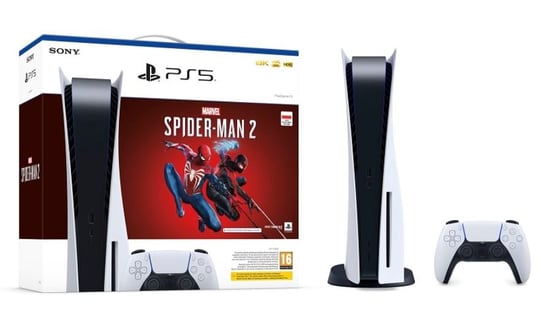 Konsola Sony PlayStation 5 Blu-Ray + Marvel’s Spider-Man 2 Sony Interactive Entertainment