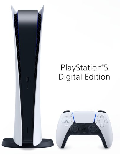 Konsola SONY PlayStation 5 Digital Edition - Preorder Sony Interactive Entertainment
