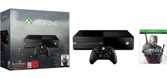 Konsola Xbox One 500 GB + Wiedźmin 3 Microsoft