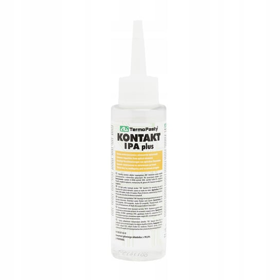 Kontakt IPA Plus 100ml Oliwiarka Izopropanol Zmywacz Oczyszczacz Techrebal Techrebal