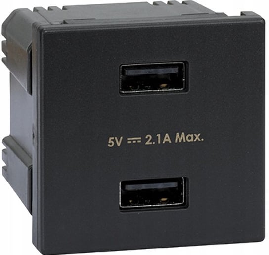 KONTAKT-SIMON Moduł 45x45 gniazdo ładowarka 2x USB KONTAKT-SIMON