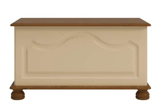 Kontenerek RICHMOND *kremowy/sosna lakierowana bejcowana, 82,4x48,8x39,9 cm Konsimo