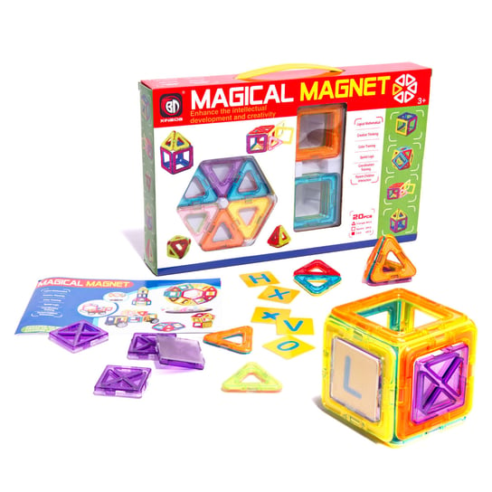 Kontext, kolorowe klocki magnetyczne Magical Magnet ikonka