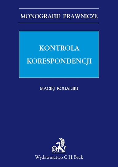 Kontrola korespondencji Rogalski Maciej