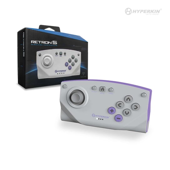 Kontroler do konsoli RetroN 5 HYPERKIN BT Wireless Controller, szary Hyperkin