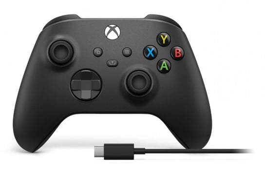 Kontroler Pad XBOX One / Series Black + kabel dla Windows Microsoft