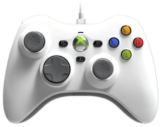 Kontroler przewodowy Hyperkin Xenon do konsoli Xbox Series X|S/Xbox One/Windows 10|11 — biały The Game Bakers