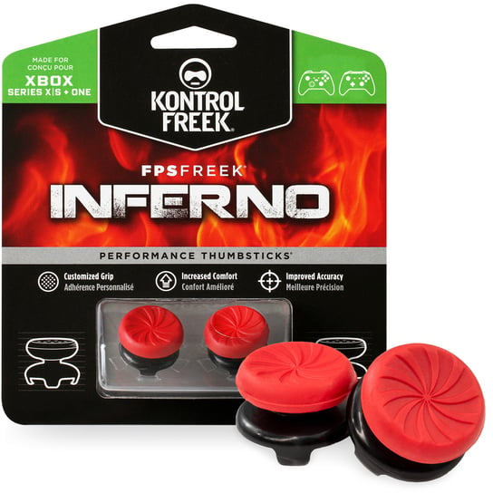 KontrolFreek Nakładki Na Analogi FPS Freek Inferno - XBX/XB1 (4 Prong) KontrolFreek