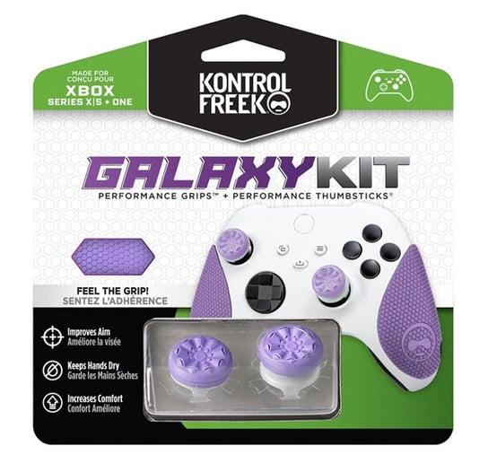 KontrolFreek Zestaw Nakładki na Analogi + Grip do Pada Performance Kit Galaxy - XBX KontrolFreek