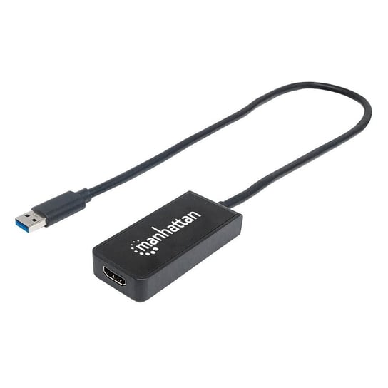 Konwerter / Adapter Graficzny Manhattan SuperSpeed USB 3.0 na HDMI M/F 1080p Manhattan